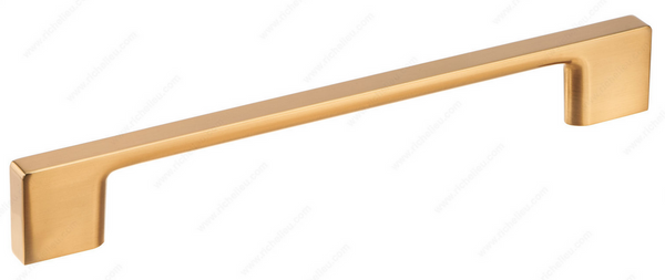 Richelieu Modern Metal Pull - 8160 - Champagne Bronze - 12 in