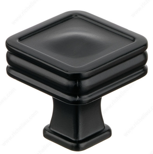 Transitional Metal Knob - 86803 - Matte Black