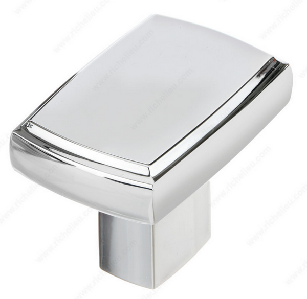 Richelieu Modern Metal Knob - 8655 - Chrome - 30 mm