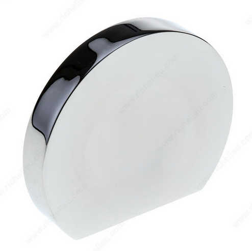 Richelieu Modern Metal Knob - 8844 - Chrome - 45 mm