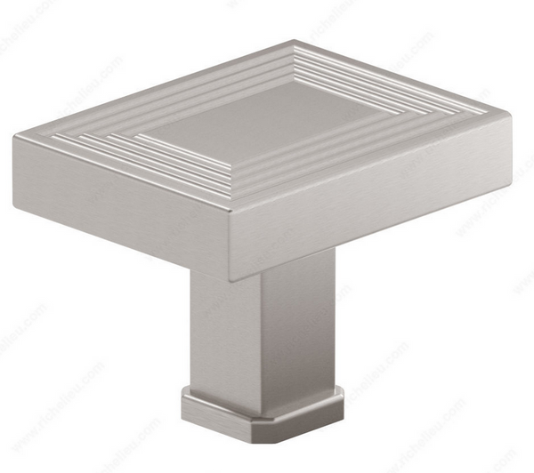 Richelieu Transitional Metal Knob - 87884 - Brushed Nickel - 35 mm