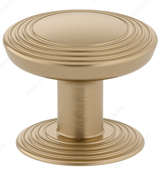 Richelieu Transitional Metal Knob - 7070 - Champagne Bronze - 32 mm