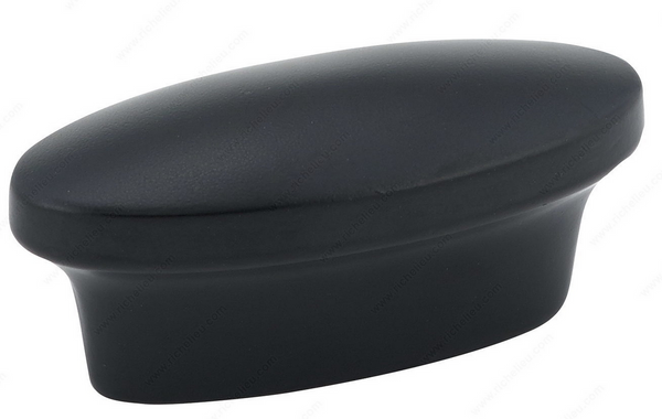Richelieu Modern Metal Knob - 7311 - Matte Black - 19 mm