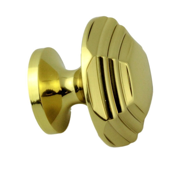 Polished Solid Brass Hexagon Knob
AM-14502PB