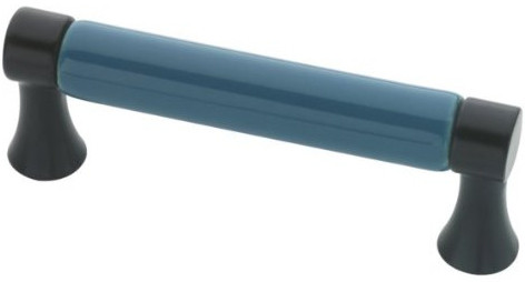 Flat Black Pull with Turquoise Ceramic Insert
L-PBF455-315-C