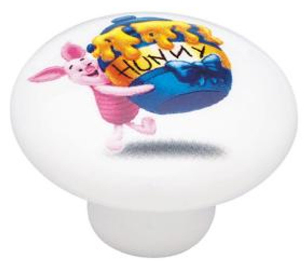 Piglet and "Hunny" Pot Ceramic Knob
L-P95715V-HP2-C