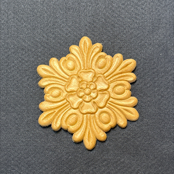 Birch Wood Center Flower Medallion
B59