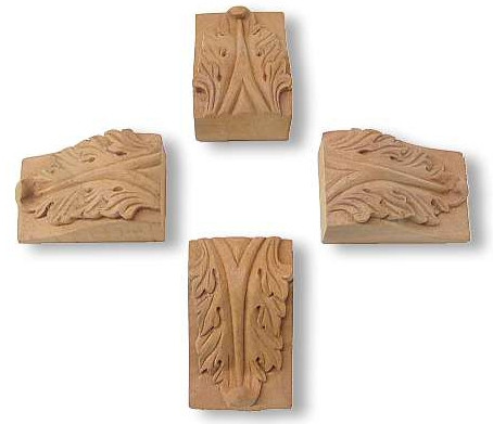 4 Pack Fancy Leaf Corbels
G15-8083