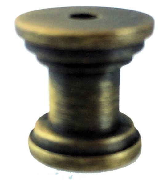 Antique Brass Knob Base