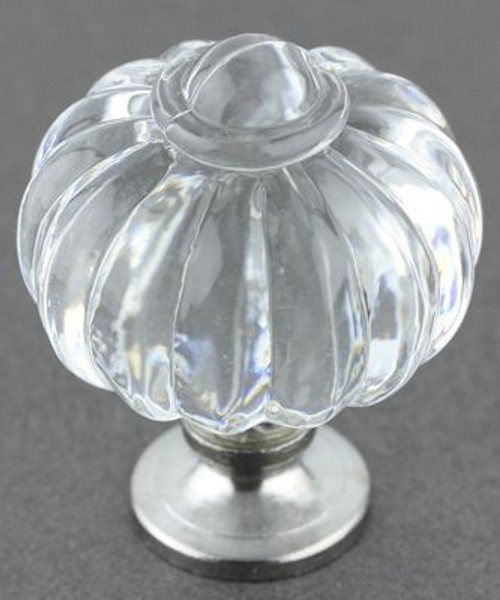 Clear Acrylic Knob with Chrome Base
K39-CK153L-CHRM