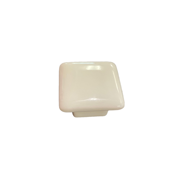 square white ceramic knob