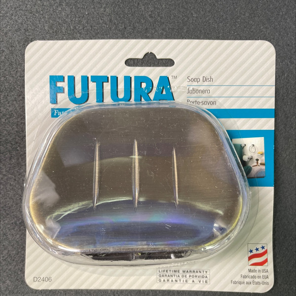 (12 Pack) Futura Soap Dish Antique Brass