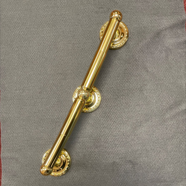 (12 Pack) Twin Paper Holder Polished Brass