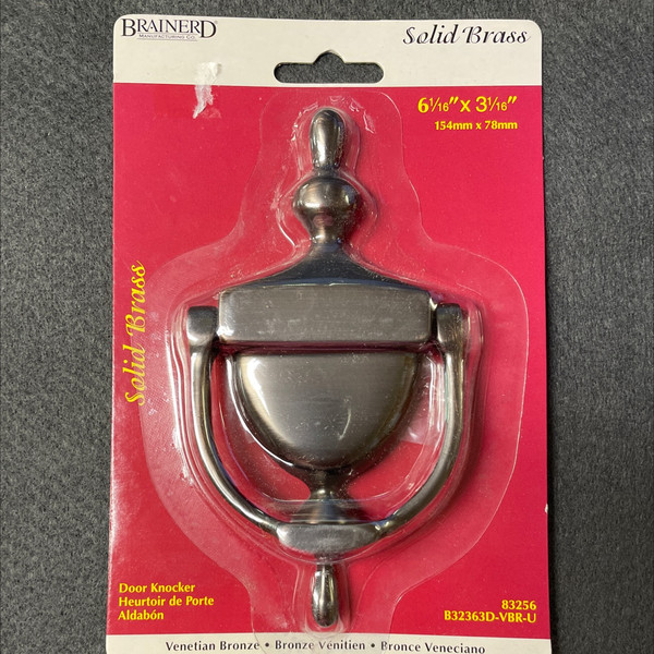 LQ-B32363D-VBR-U
Door Knocker