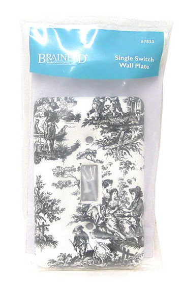 Black French Toile' Design Wall Plate
LQ-67853