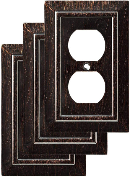 Single Duplex Wall Plate Venetian Bronze
LQ-W35218V-VBR-C