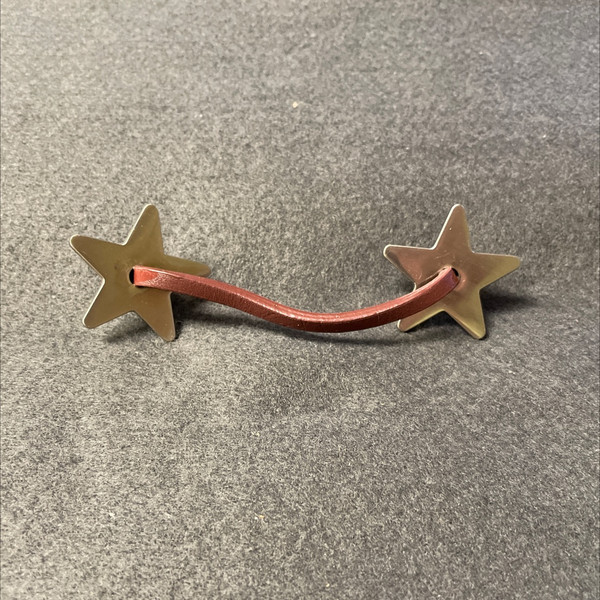 (12 Pack) 3" Texas Stars Pull Satin Nickel and Leather