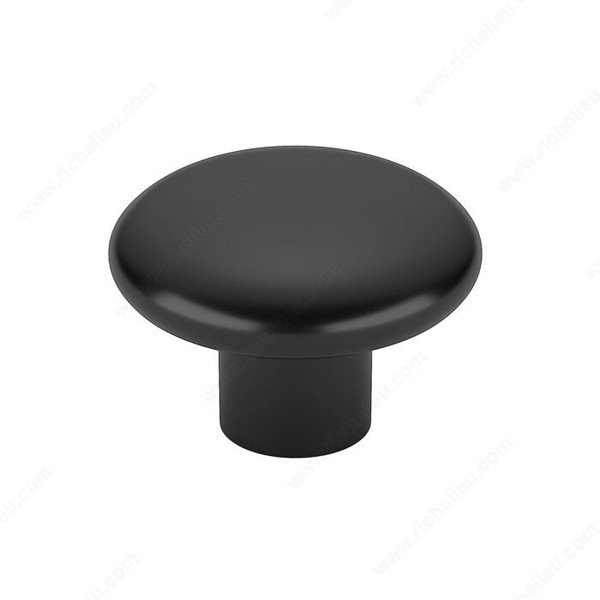 Functional Plastic Knob - 390 - Black