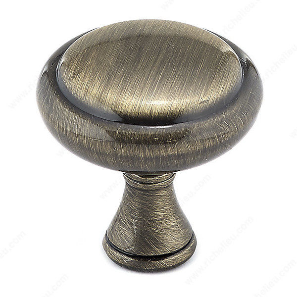 Traditional Metal Knob - 7903 - Antique English