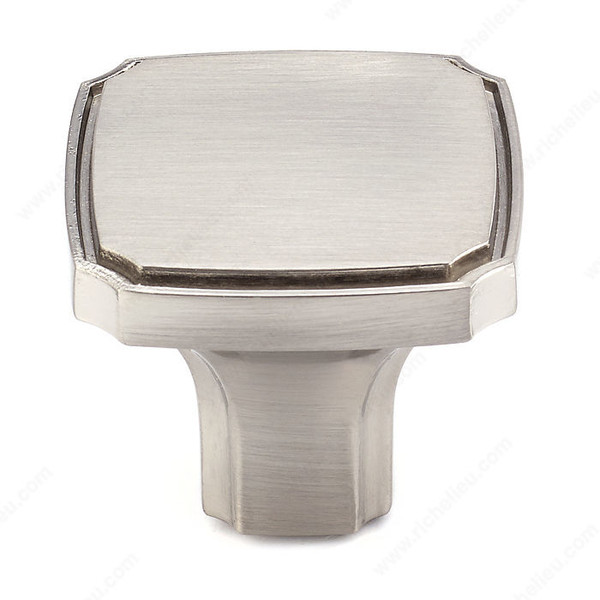Transitional Metal Knob - 770 - Brushed Nickel