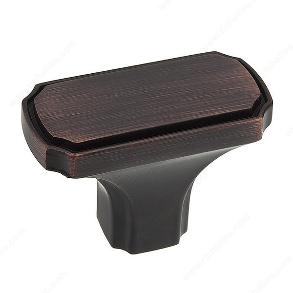 Transitional Metal knob - 77043 - Brushed Oil-Rubbed Bronze
