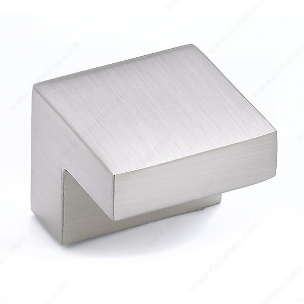 Modern Metal Knob - 3192 - Brushed Nickel