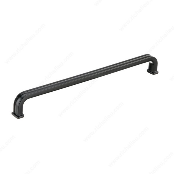 Richelieu Transitional Metal Pull - 8680 - Matte Black - 320 mm