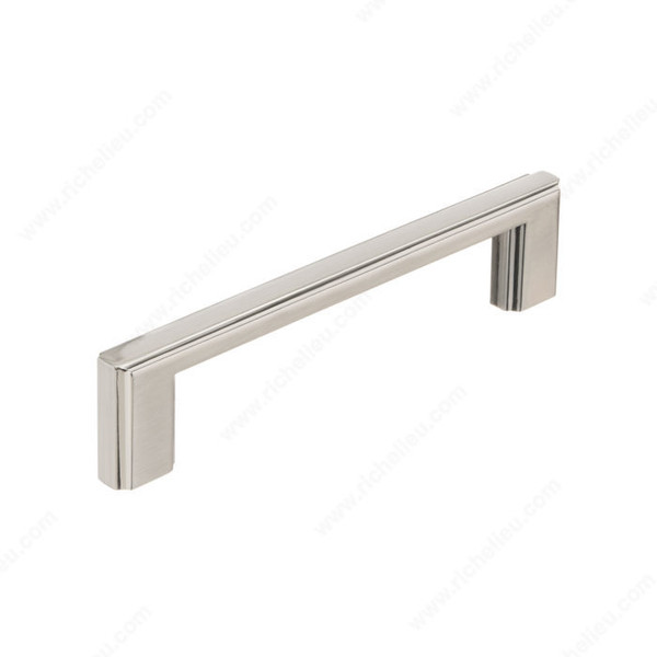 Richelieu Modern Metal Pull - 8655 - Brushed Nickel - 128 mm