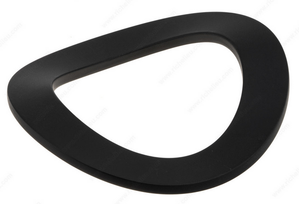 Richelieu Modern Metal Pull - 2675 - Matte Black - 96 mm