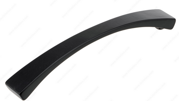 Richelieu Traditional Forged Iron Pull - 6961 - Matte Black Iron - 160 mm