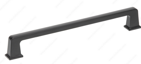 Richelieu Transitional Metal Pull - 8695 - Matte Black - 192 mm