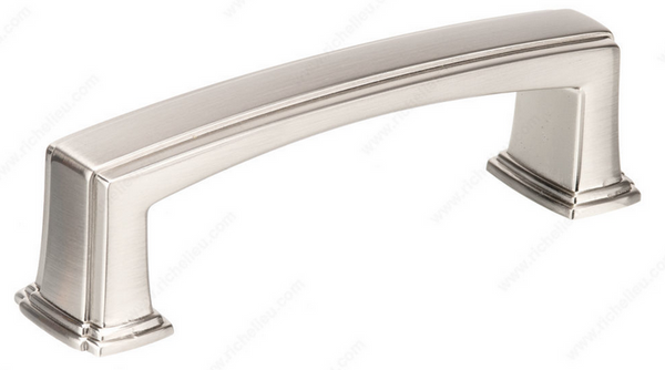 Richelieu Transitional Metal Pull - 8675 - Brushed Nickel - 96 mm