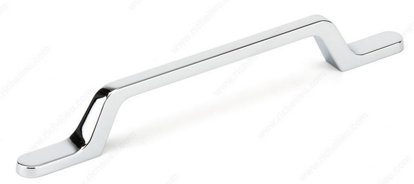 Richelieu Modern Metal Pull - 52010 - Chrome - 128 mm