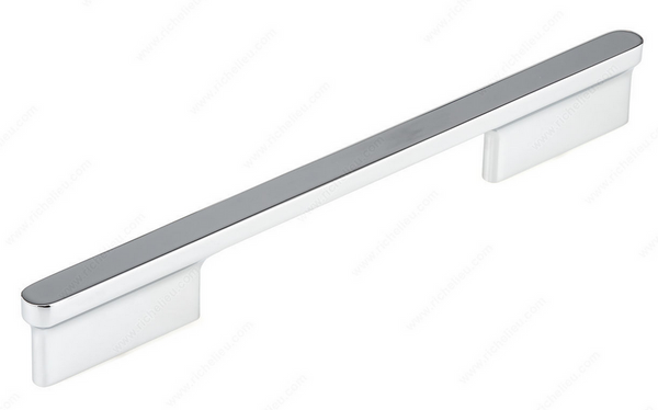 Richelieu Modern Metal Pull - 8636 - Chrome - 160 mm