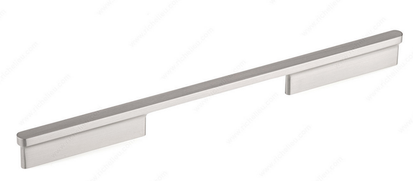 Richelieu Modern Metal Pull - 8636 - Brushed Nickel - 320 mm
