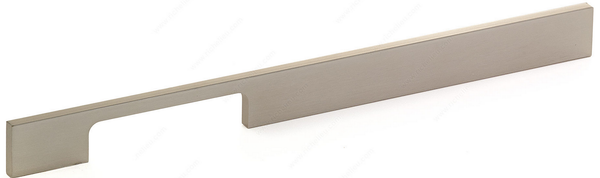 Richelieu Modern Aluminum Pull - 720 - Brushed Nickel - 256 mm
