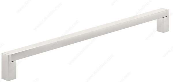 Richelieu Modern Metal and Aluminum Pull - 801 - Brushed Nickel - 320 mm