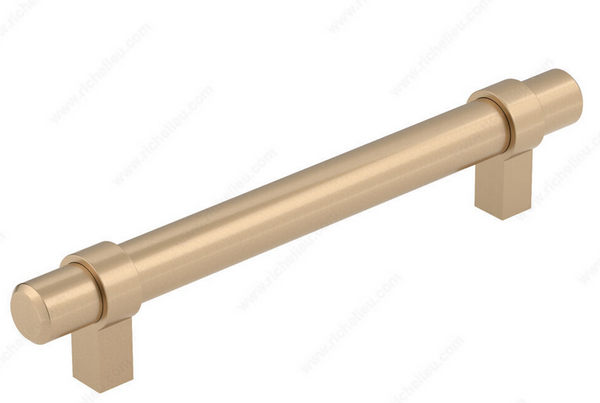 Richelieu Modern Metal Pull - 5016 - Champagne Bronze - 128 mm