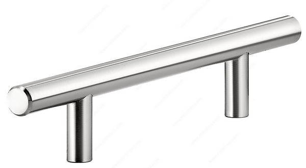 Richelieu Modern Steel Pull - 305 - Chrome - 128 mm