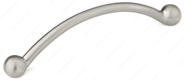 Richelieu Modern Metal Pull - 3310 - Brushed Nickel - 96 mm