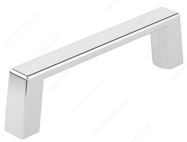 Richelieu Modern Metal Pull - 107 - Chrome - 3 in