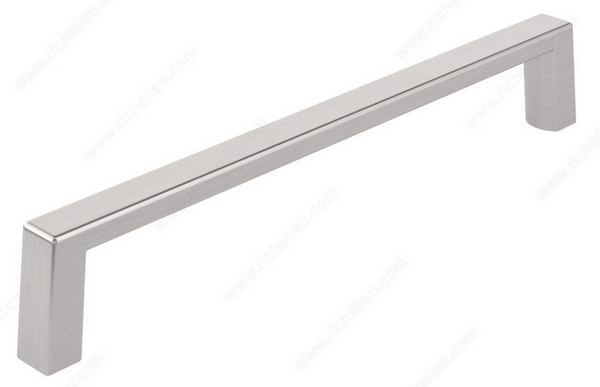 Richelieu Modern Metal Pull - 107 - Brushed Nickel - 6 in