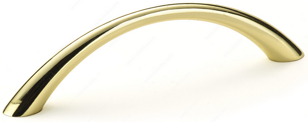 Richelieu Modern Metal Pull - 3511 - Brass - 96 mm