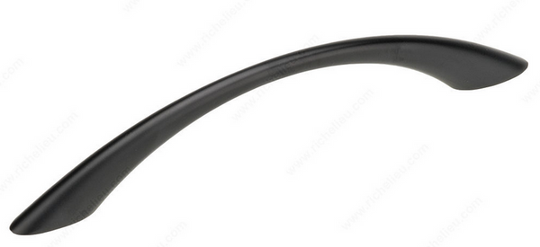 Richelieu Modern Metal Pull - 8582 - Matte Black - 128 mm