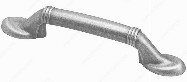 Richelieu Traditional Metal Pull - 5196 - Brushed Nickel - 96 mm