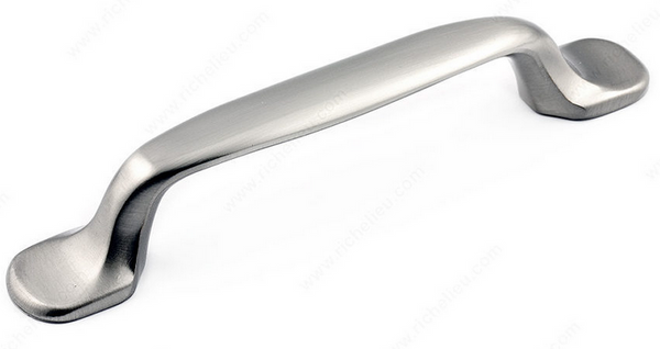 Richelieu Traditional Metal Pull - 2377 - Brushed Nickel - 96 mm