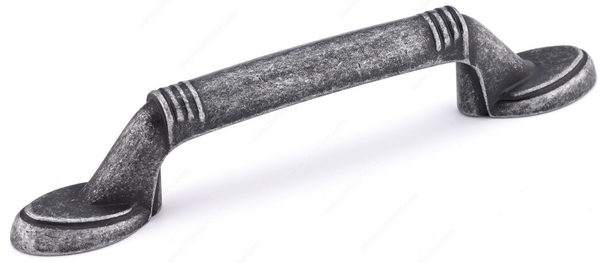 Richelieu Traditional Metal Pull - 5183 - Natural Iron - 3 in