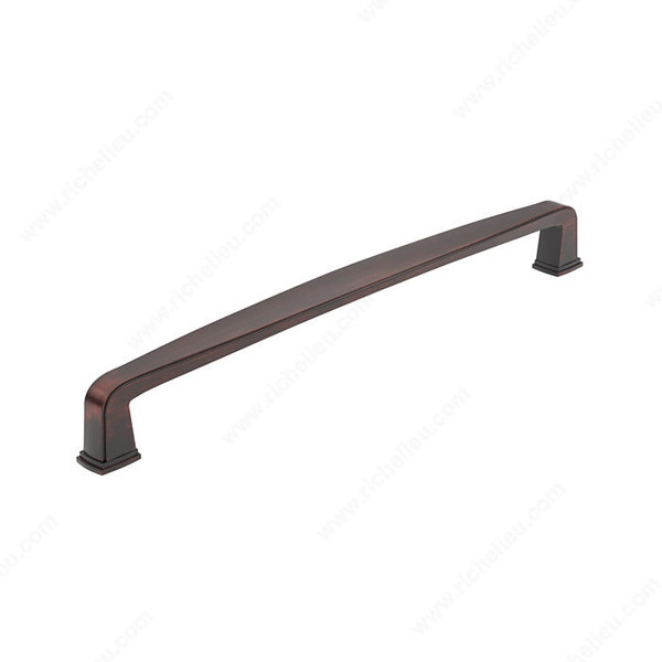 Richelieu Transitional Metal Pull - 810 - Brushed Oil-Rubbed Bronze - 192 mm