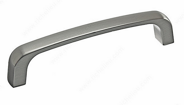 Richelieu Modern Metal Pull - 820 - Brushed Nickel - 96 mm
