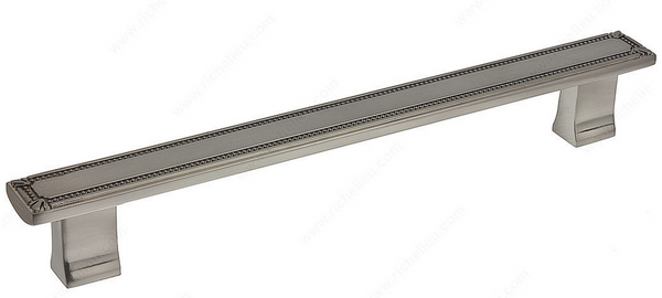 Richelieu Traditional Metal Pull - 7809 - Brushed Nickel - 192 mm
